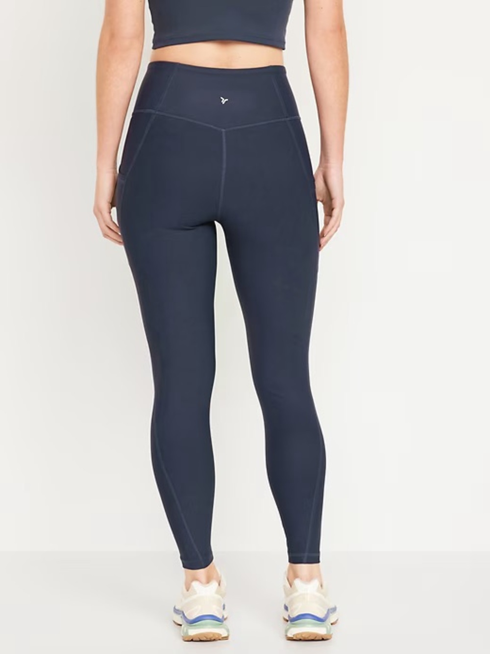 Old Navy Extra High Rise Powerlite Leggings 7/8 navy blue